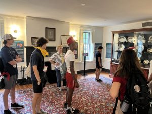 Camp 1831 students visit The Gorgas House Museum.