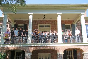 In August 2023, through the ELI, a group of Japanese students from Chiba University toured the Gorgas House Museum as part of a two-week program introducing them to campus and regional culture.