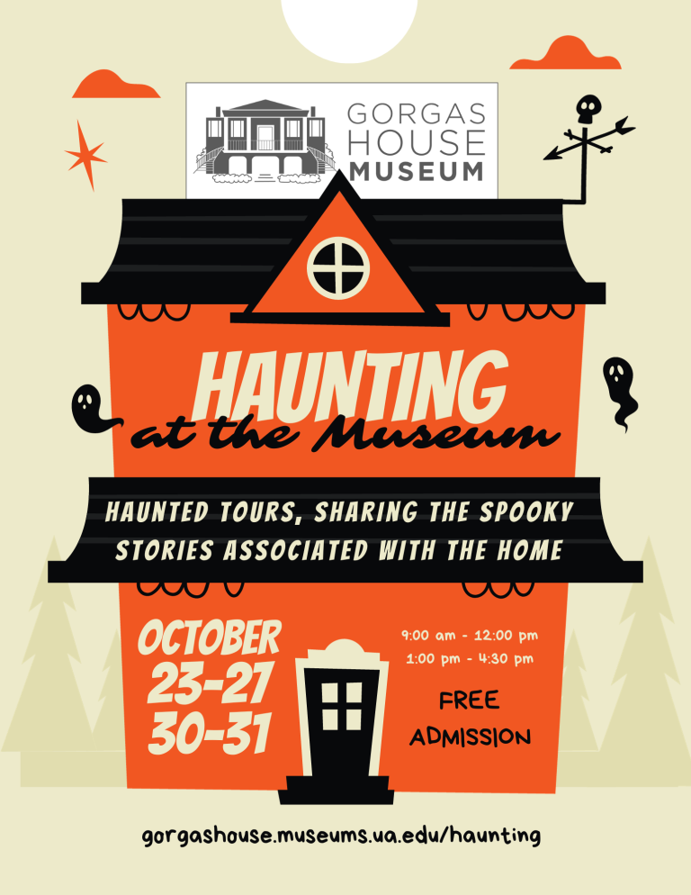 Haunting at the Museum flyer